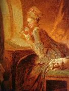 Jean-Honore Fragonard The Love Letter Germany oil painting reproduction